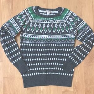 Patterned Merona Sweater - size M